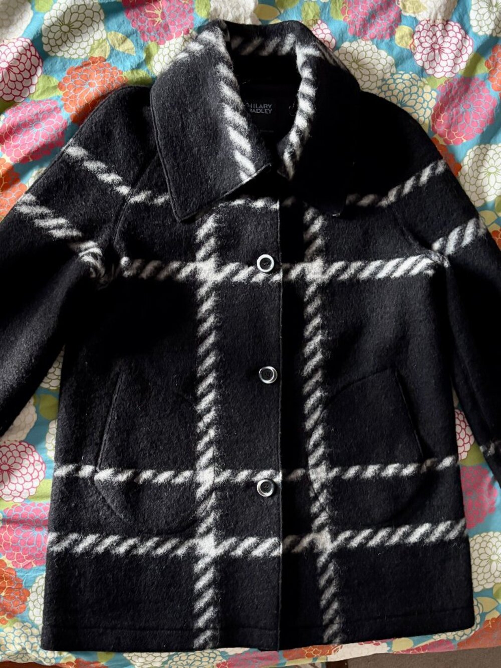 Classy Hilary Radley wool coat